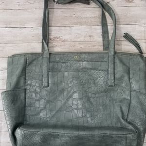 Relic Faux Croc Skin Purse